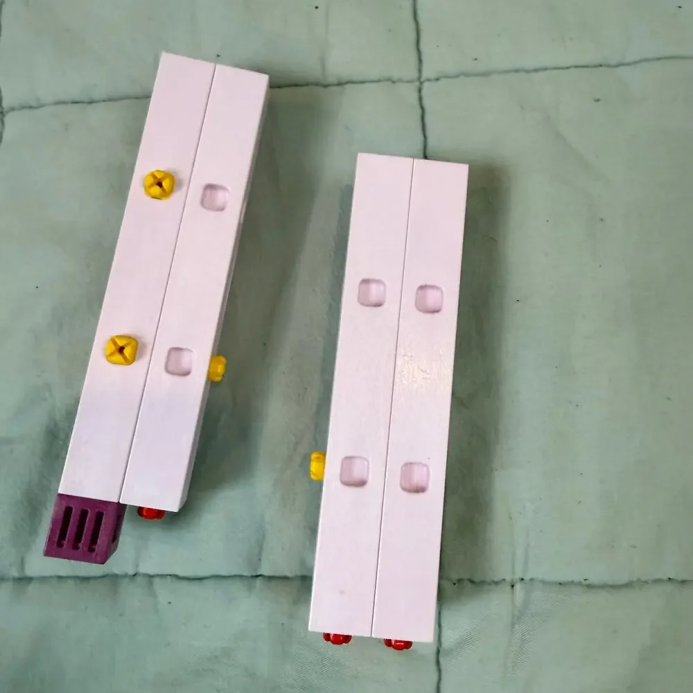 Playmobil Purple Decorated Columns Lot Replacement Parts Dream Princess Castle